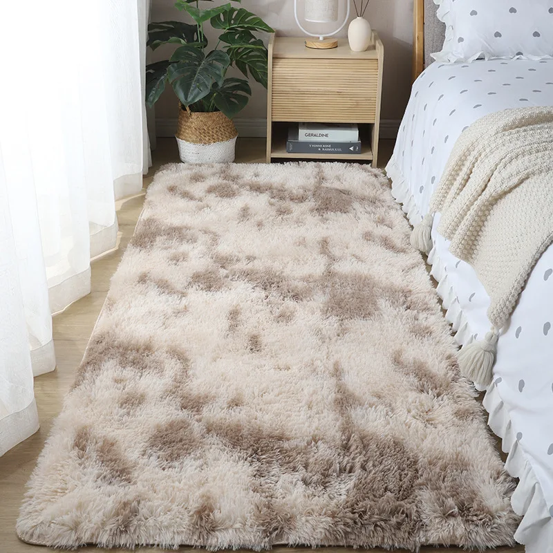 Warm Carpet Bedroom Bedside Blanket Home Living Room Girl Room Plush Blanket Under The Bed plush blanket