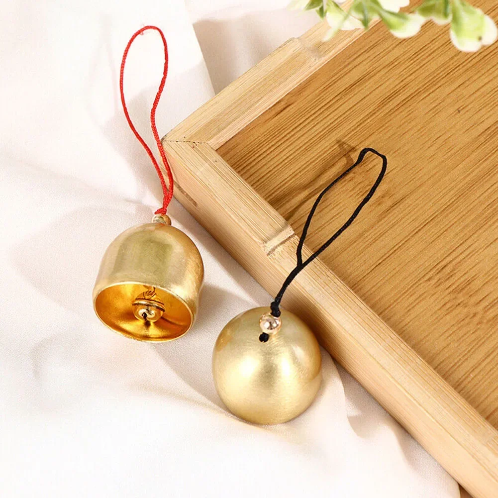 1pcs Metal Bell Wind Chime Pendant Anti-Theft Door Bell Pure Copper Birthday Wedding Christma Memorial Decoration 5