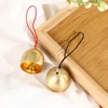 1pcs Metal Bell Wind Chime Pendant Anti-Theft Door Bell Pure Copper Birthday Wedding Christma Memorial Decoration 5
