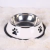 1PC Stainless Steel Pet Bowl Cat Bowl Dog Food Bowl Multi-Specification Anti-fall Food Bowl Food Bowl Feeding Pet Supplies 5