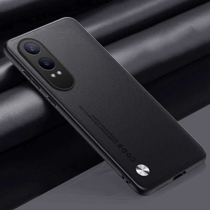 Luxury PU Leather Full Protection Phone Case - Sleek Silicone Back Cover