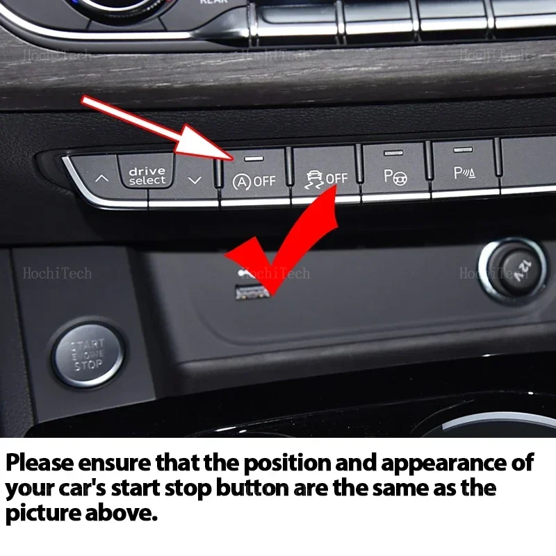 Per Audi A4 S4 RS4 B9 2016-2024 Arresto automatico Avviamento Sistema motore Eliminatore Arresto automatico Cavo di avviamento - Image 2