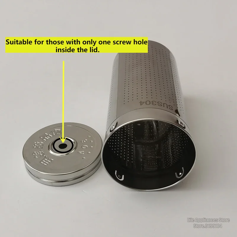 Tea Filter 304 Stainless Steel Tea Strainer Parts Accessories for Joyoung Electric Health Kettle Pot DGD1506BQ WY166