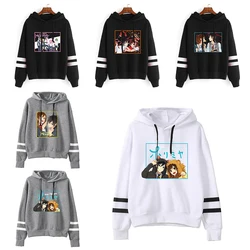 Japanese Anime Hori San To Miyamura Kun Horimiya Hori Kyōko Cosplay Costume Printed Hooded Parallel Bars Sweater Loose Hoodes