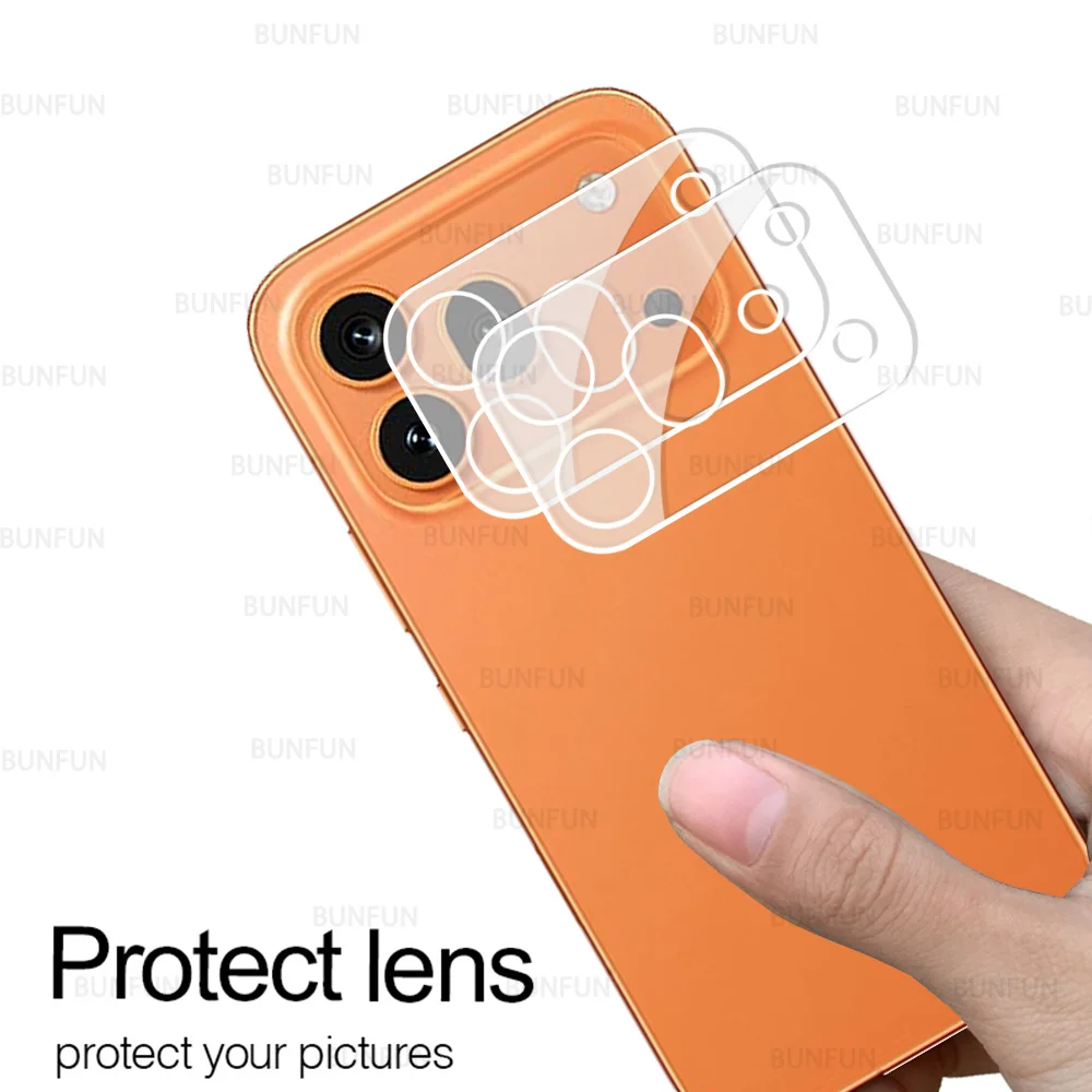 Premium Back Camera Film Protector - 3 Pack Tempered Glass for Enhanced Durability - Case Friendly Design