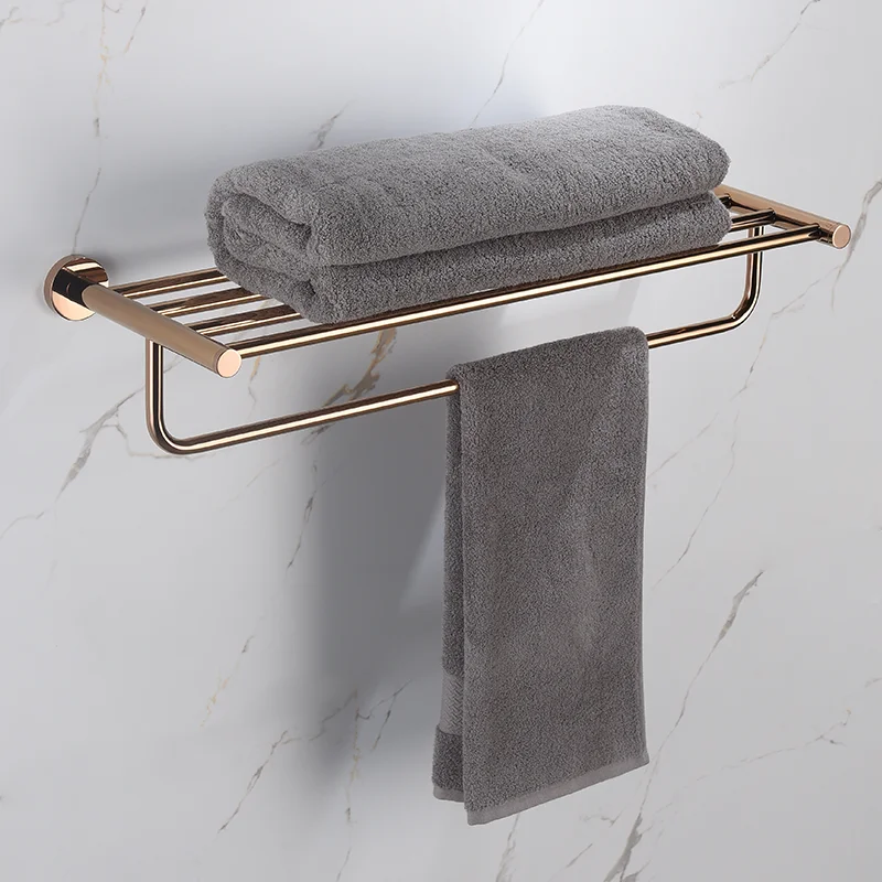 304 Stainless Steel Polishing Rose Golden Bathroom Hardware Towel Rack Toliet Paper Holder Towel Ring Hook Bathroom Accessory toilet paper holder towel hook bathroom hardware set bathroom hardware accessories