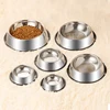 Quality Stainless Steel Pet Dog Bowl Anti-ant Shape Pet Supplies Anti-Tipping Thickened Easy to Clean Non-Slip 5