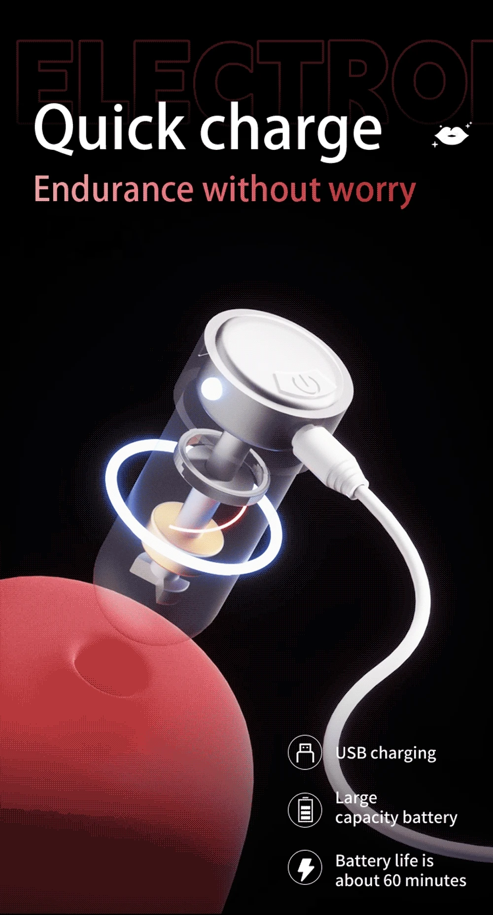 Masturbator Cup Automatic Tongue Licking Vagina Oral Sex Toy Men_voghion.com
