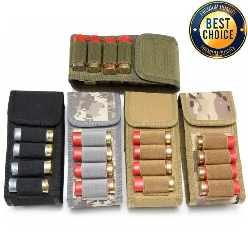 Tactical Shotgun Ammunition Holder Molle Bag