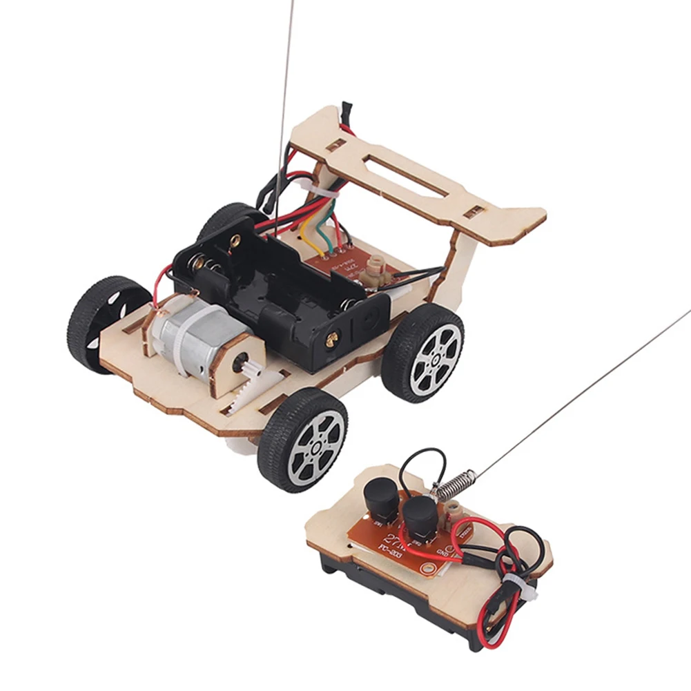 DIY Mini RC Car Kit: Educational STEM Project