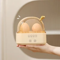 120W Mini Electric Egg Boiler Smart Steamer Timing Egg Cooker Breakfast Machine 2 Eggs Portable Steamer Automatic Power Off 220V 1