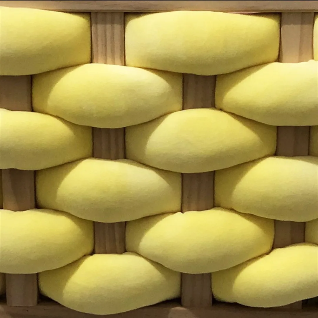 tresse de lit 5 m jaune