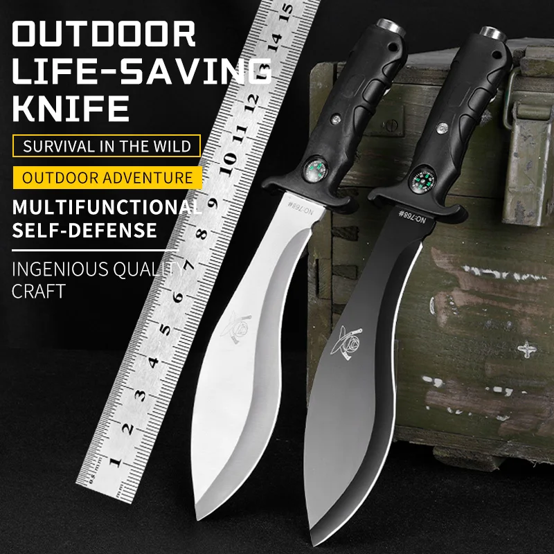 

Wild man outdoor tactical camping hunting survival pocket fixed blade 7cr13mov blade fishing utility rescue tool belt sheath