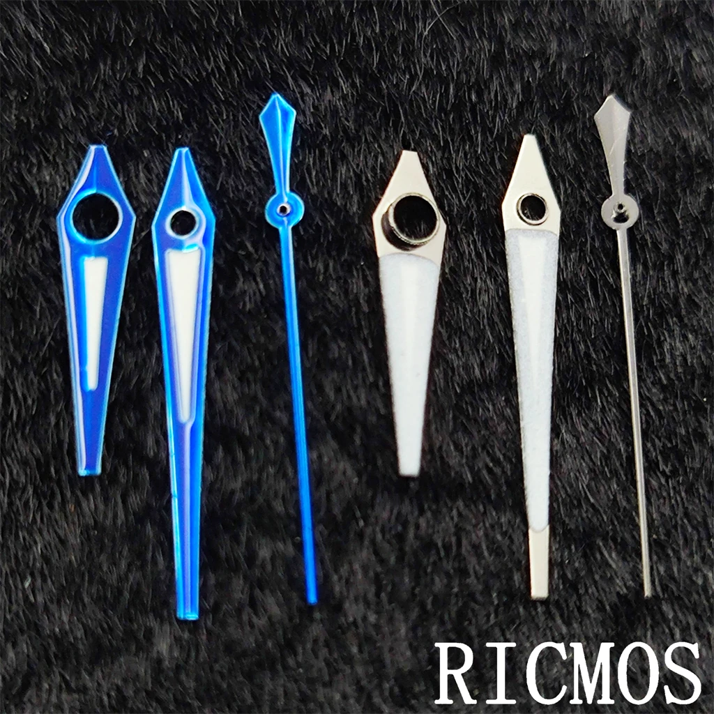 Premium Luminous Watch Hands in Assorted Colors - Blue, Gold, Rose, Silver, Gunmetal