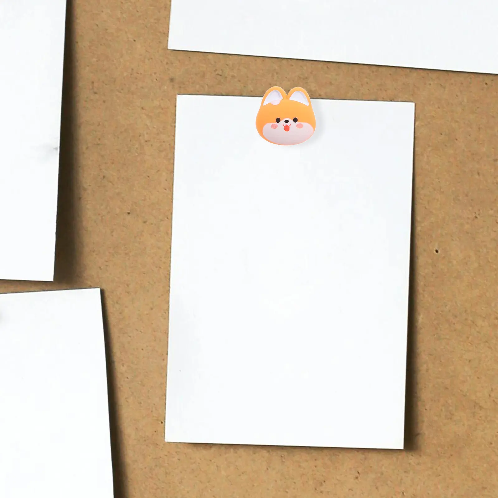 30Pcs 동물 푸시핀 코르크 보드용 귀여운 장 압정 게시판 사진 노트 사무용품 푸시핀