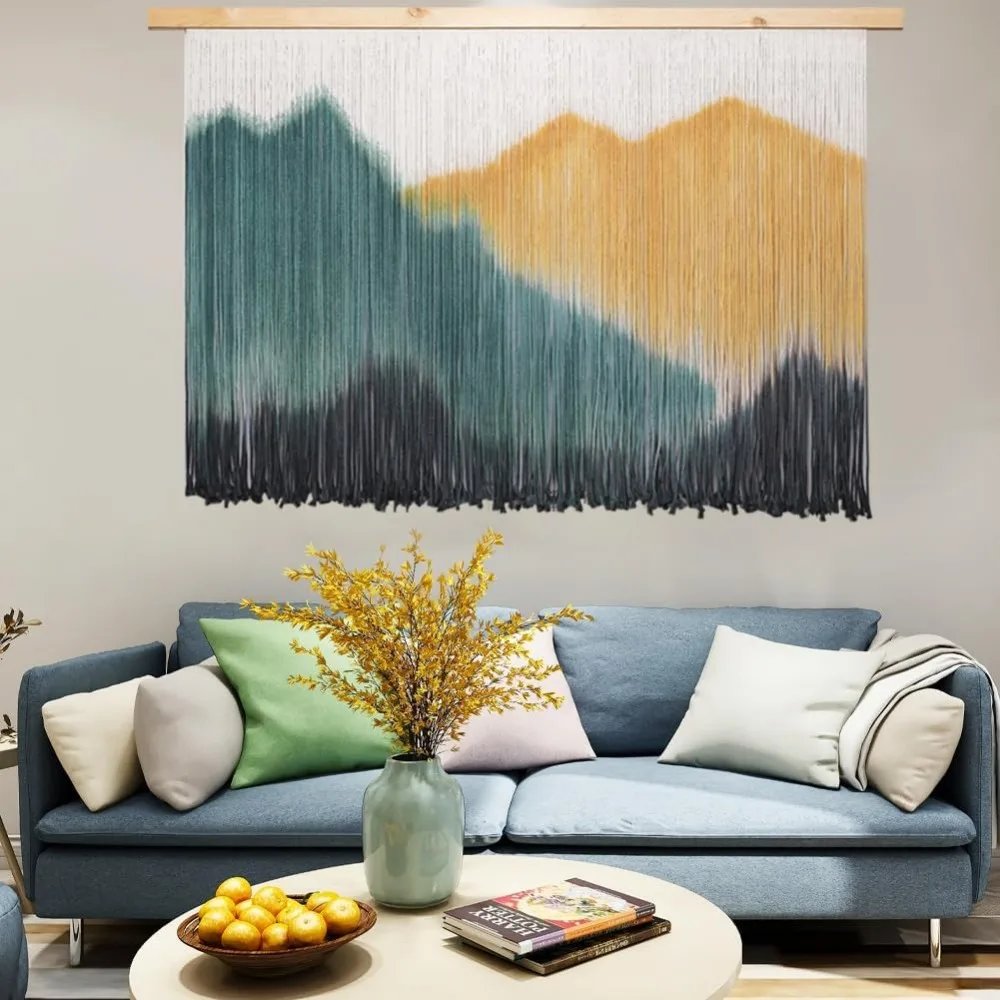 Extra Large Dip-Dyed Macrame Wall Art 4 S161856ce02d24ff8ad51ebb79cbfd86cM