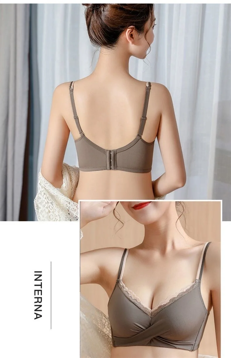 Plus Size Bra Sexy Bralette Crop Top Underwear Push Up Strapless Bra Bh  Lace Female Bra Lingerie Brassiere Sujetador Biustonosz - Bra & Brief Sets  - AliExpress