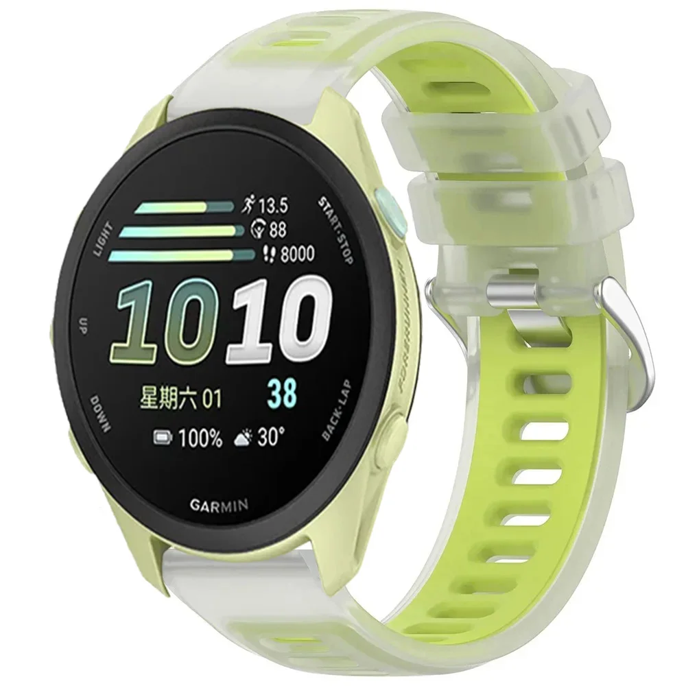 Translucent Silicone Wristband - 20mm/22mm Strap
