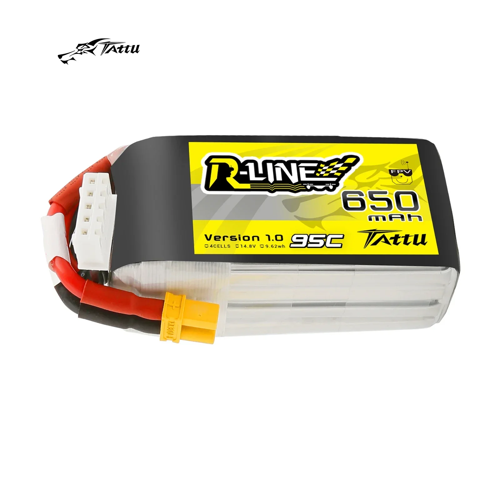 OVONIC 4s Lipo Battery 80C 850mAh 14.8V with XT30 for RC Airplane Quadcopter Helicopter FPV Racing Drone (4 Pieces