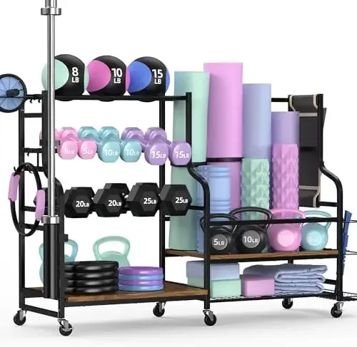 Ultimate Home Gym Storage Rack 1