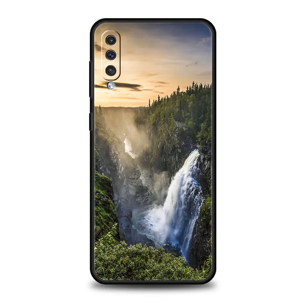 Nature-Inspired Phone Case with Forest, Beach, and Mountain Designs