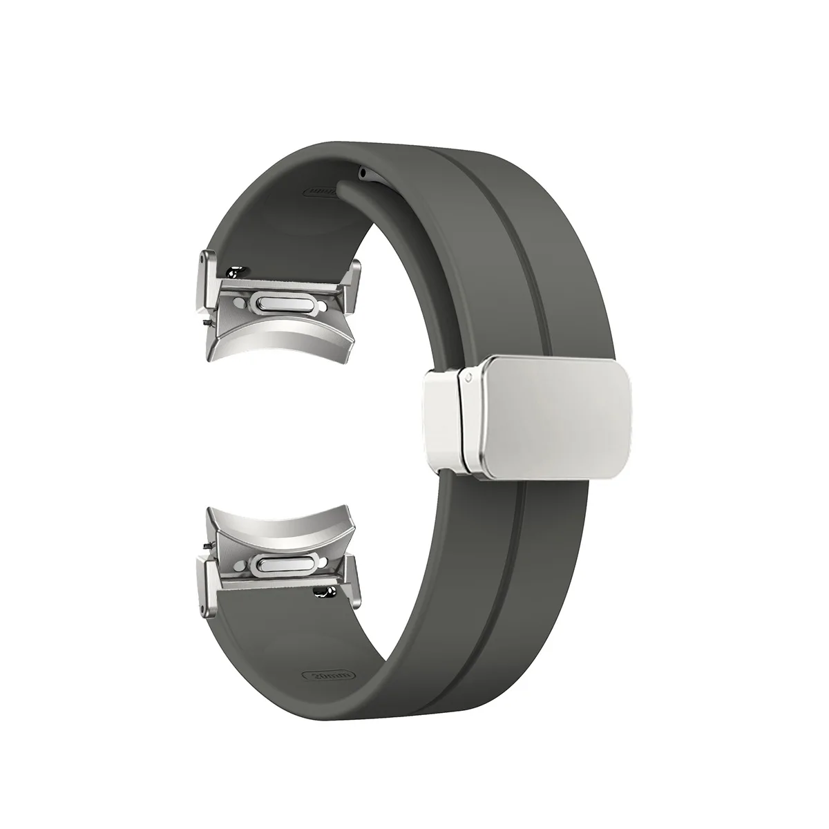 Magnetic Silicone Strap Sport Watchband - Versatile and Stylish Accessory