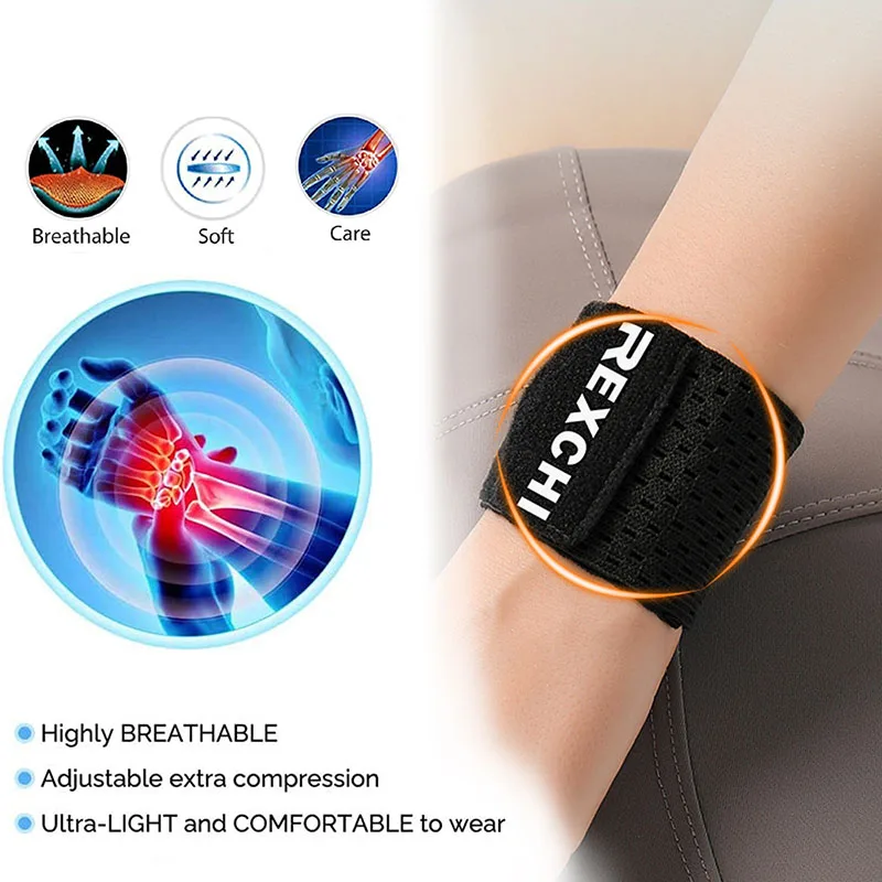Wrist Strap Protector Sweatband for Weightlifting Fitness Dumbbells Gym Football Basketball 1Pcs