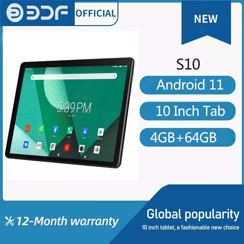 dual-sim-card-tablet-com-rede-wifi-fazer-chamada-bluetooth-android-11-google-play-tablets-10-5000mah-novo-frete-gratis-2024