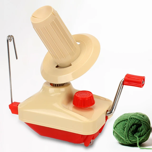 Hand Operated Yarn Winder Fiber Wool String Ball Portable Winder Machine  for DIY Sewing Making Manual Handheld - AliExpress