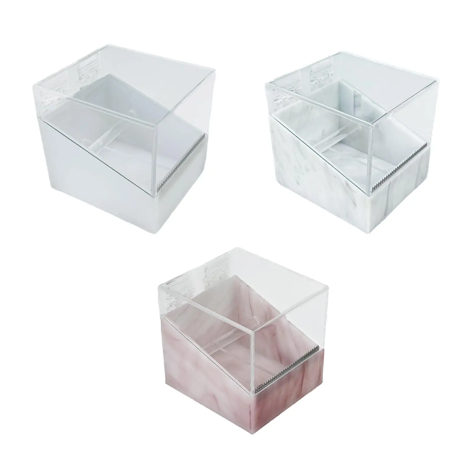 

Eyelash Tape Cutter Dispenser Acrylic Desktop Tape Machine for Eyelash Extension Tape Process Tape DIY Sticker Tape Masking Tape