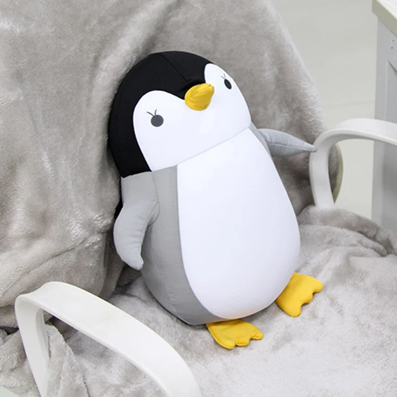 flip pinguim deformável pescoço almofada cabeça pescoço