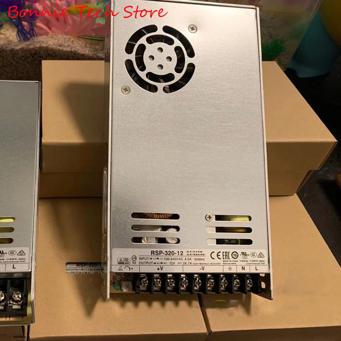 RSP-320-12 для источника питания MEAN WELL, 320 Вт с одним выходом и функцией PFC