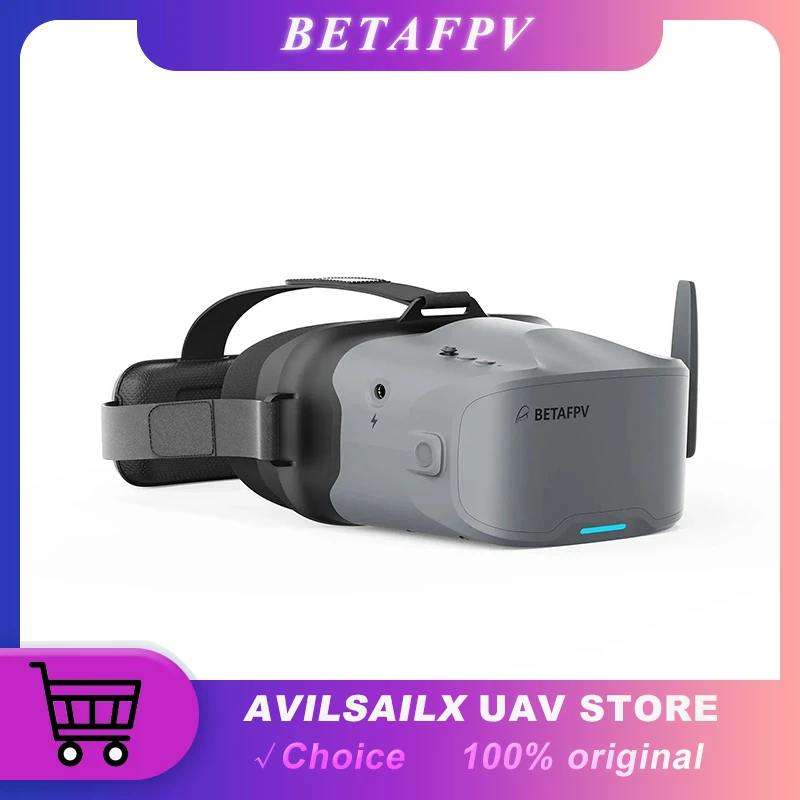 BETAFPV VR04 Lunettes FPV Analogiques 4.3" 800x480 48CH Batterie 2000mAh