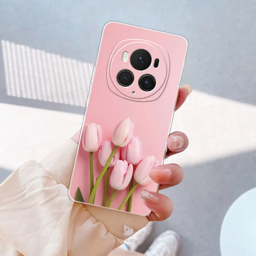 Clear Soft Silicone Fashion Phone Case - Protective Back Cover