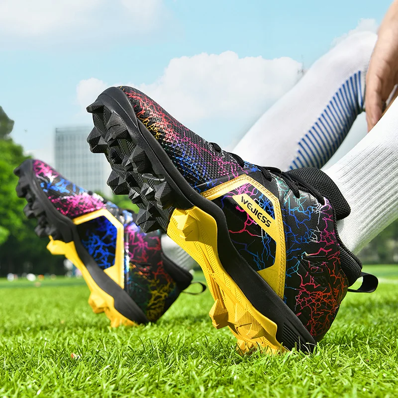 Men Rugby Shoes Training Cleats Trend Match Hot-selling High-quality Professional Rugby Boots Chuteira Campo