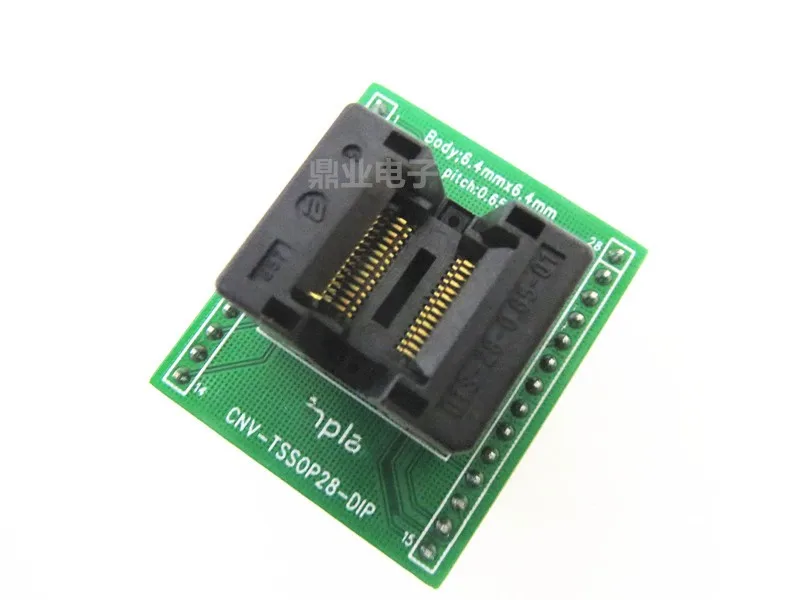 

For ENPLAS OTS-28-0.65-01 TSSOP28/DIP Burn Seat Test Programming