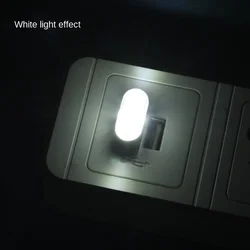 USB Mini LED Atmosphere Light - Portable Neon Interior Lamp (Cold White)