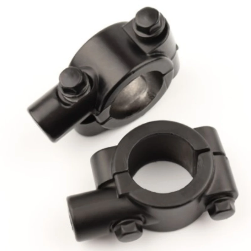 Motorcycle HandleBar Mirror Mount Clamp Rear View Mirror Holder Bracket