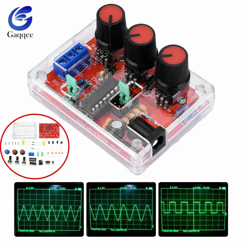Versatile DIY Signal Generator Kit | Adjustable Frequency & Waveform Outputs