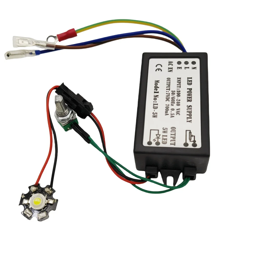 5W LED Light Microscope Power Supply Light Source, microscope lamp