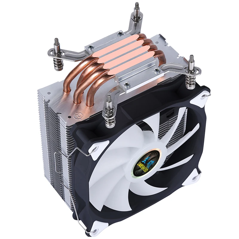 Pure copper heatpipe CPU radiator 4pin PWM RGB silent fan general LGA 1150 1356 1200 1700 AM3 AM4 1200 1700 X79 X99 2011 CPU fan