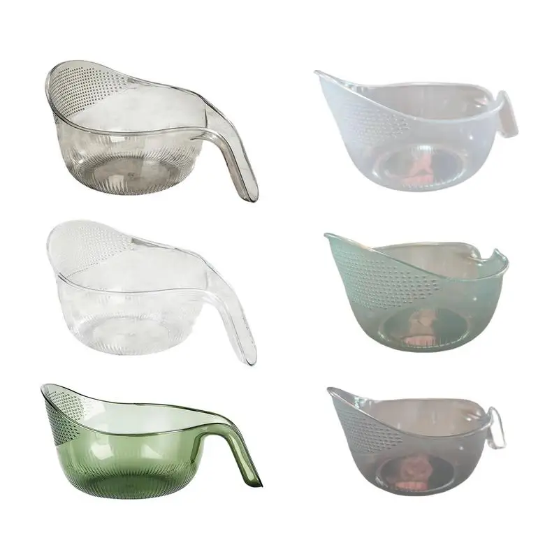 

Kitchen Colander Strainer Portable Washing Basket For Rice Multifunctional Fruits Vegetables Sink Colander Kitchen Accessories