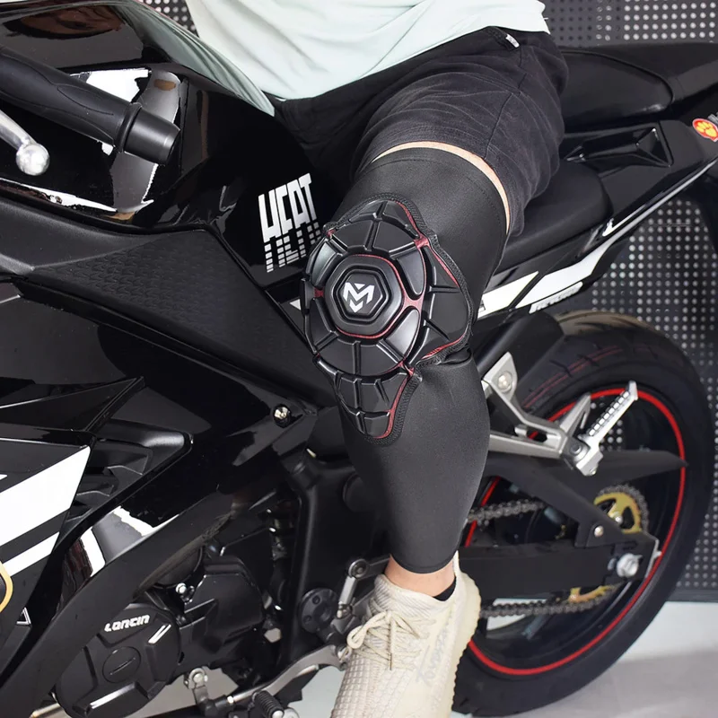 Shockproof Protection Motocross MX MTB Knee Pads Dirt Bike Off-Road Motorcycle Arm Sleeve Pads Moto Kneepads Elbow Brace S-XL