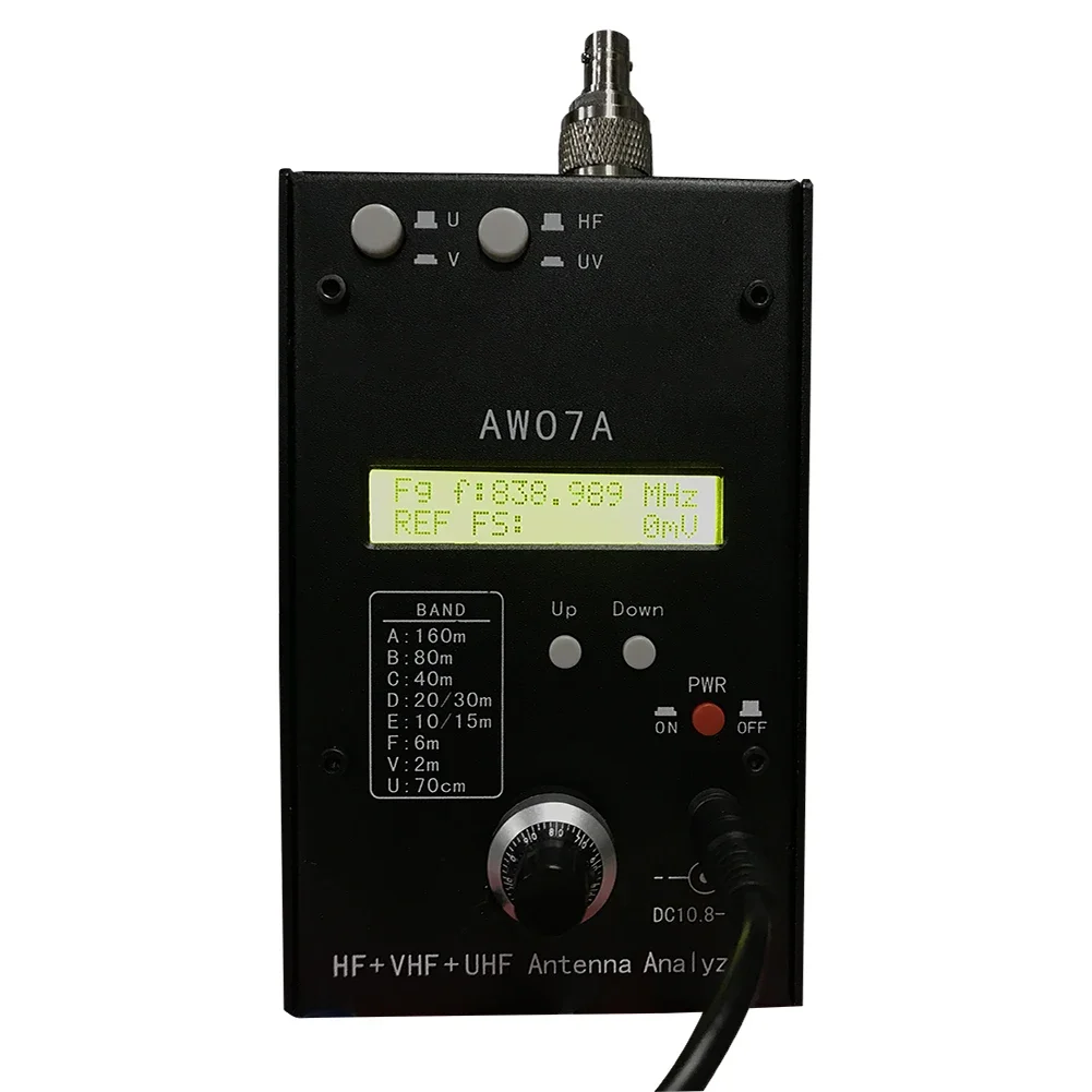 햄 라디오용 사용 가능한 측정 범위 측정 도구, HF/VHF/UHF AW07A ..