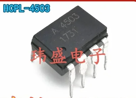 

10 шт A4503 HCPL-4503 A4503V HCPL-4503V DIP-8