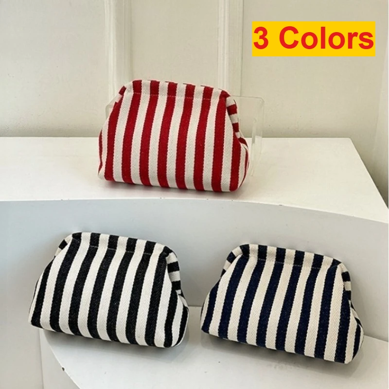 Nuova Borsa Make-Up 2026, Pochette Estiva in Crochet, Borsa da Spiaggia, Borsa a Tracolla Casual, Borsetta Effetto Nuvola per Donne - immagine 2