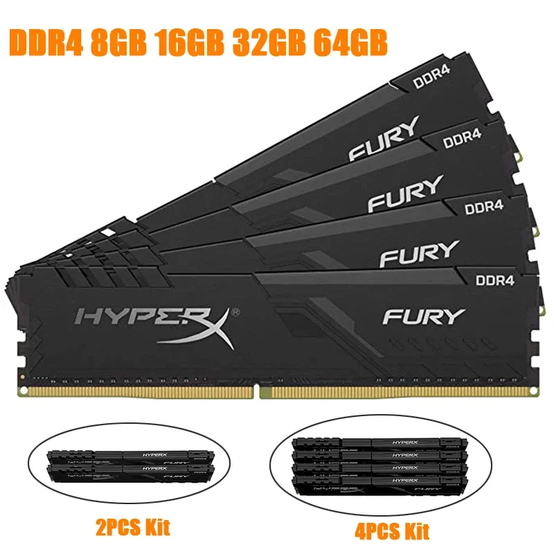 Memoria RAM DDR4 3200MHz 2666MHz 3600 2400MHz 8GB 16GB 32GB 게임용 데스크탑 메모리 PC4-25600 PC4-19200 17000 288Pin DIMM DDR4 RAM 