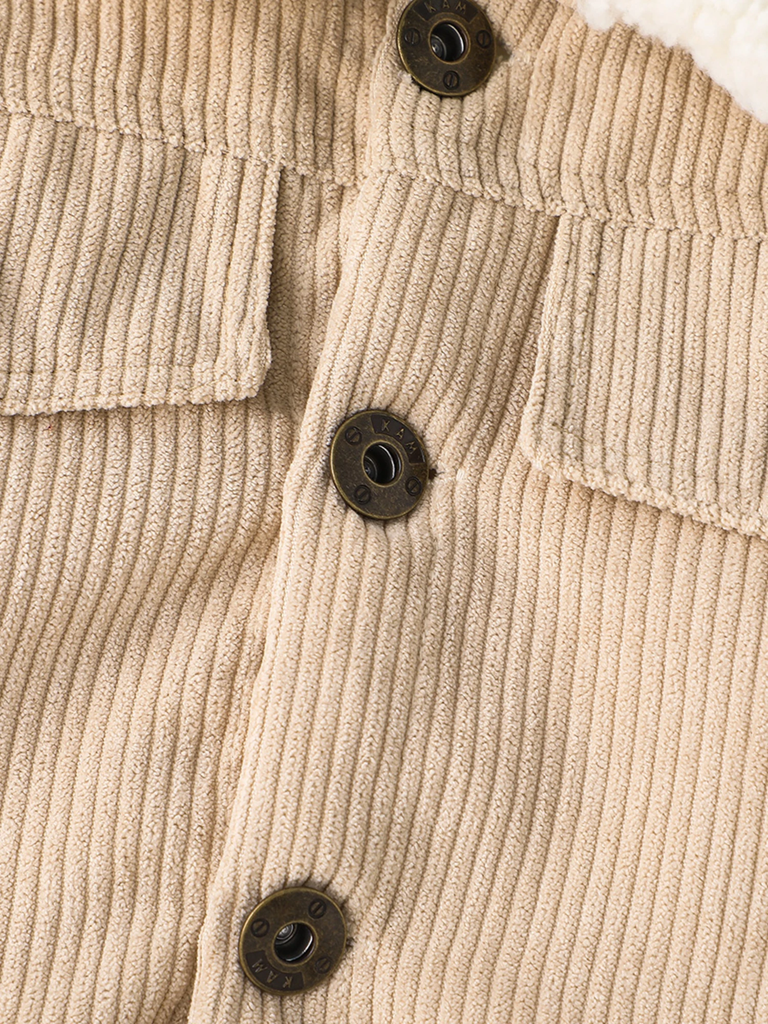 

Baby Girls Boys Winter Hooded Coat Thick Warm Outerwear Jacket with Button Closure and Plush Lining