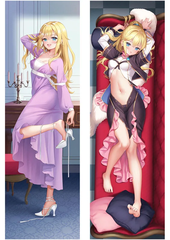 

Princess Lova Dakimakura Anime Pillow Case Throw Long Pillow Cover Bedding Hugging Body Double-sided Pillowcase