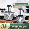 New design Grain Grinder Accessaries Silvercrest Food Processor & Juicer Stainless Steel 6 Litres Electric Meat Grinder 6
